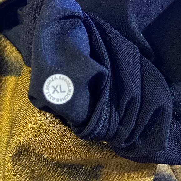 Lululemon Textured Tech Hoodie XL Space Diamond Dye Gold Pullover M3CH0S - Picture 7 of 9